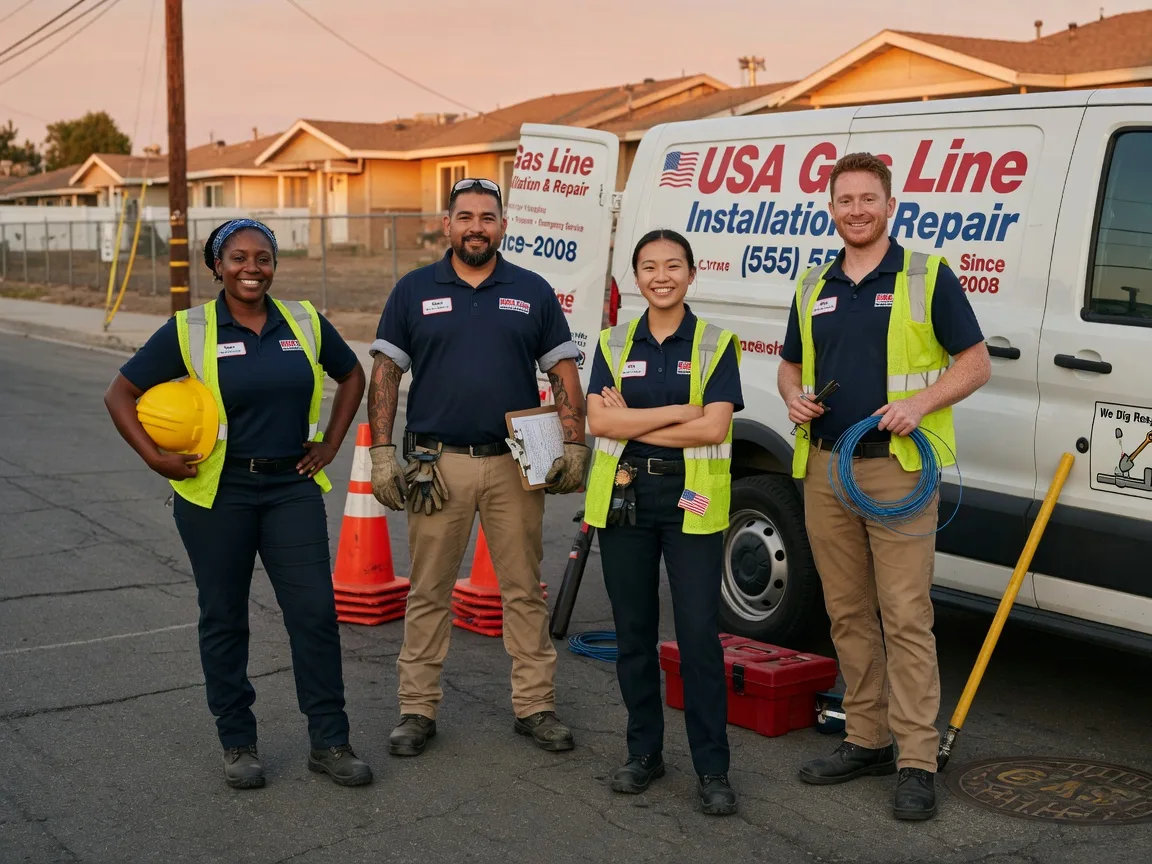 Gas Line Installation company in Marion, AR